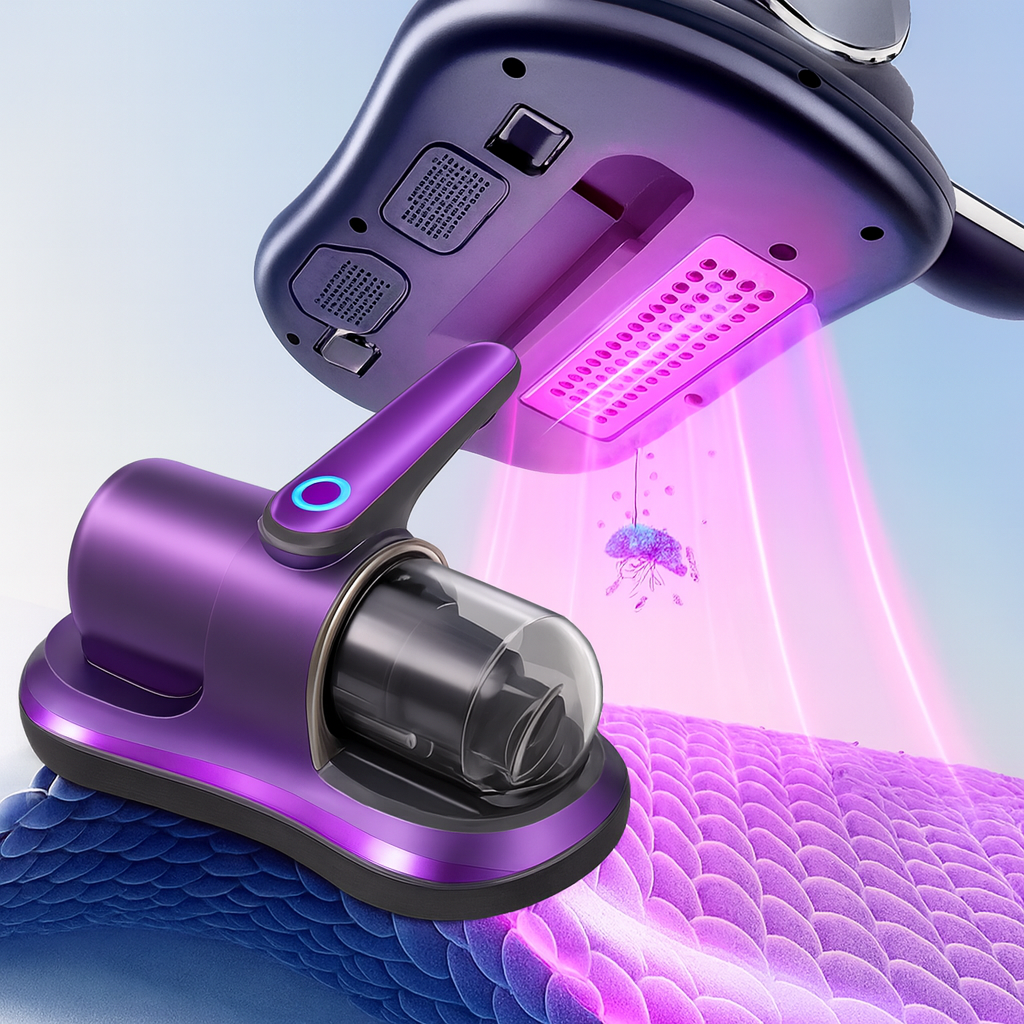 Mini aspiradora  colchón acaros