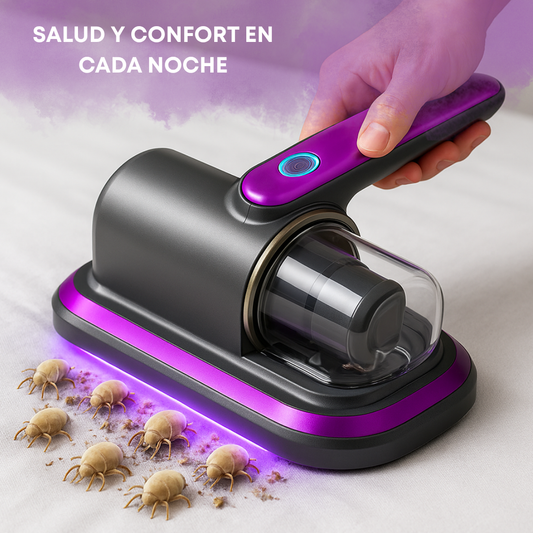 Mini aspiradora  colchón acaros